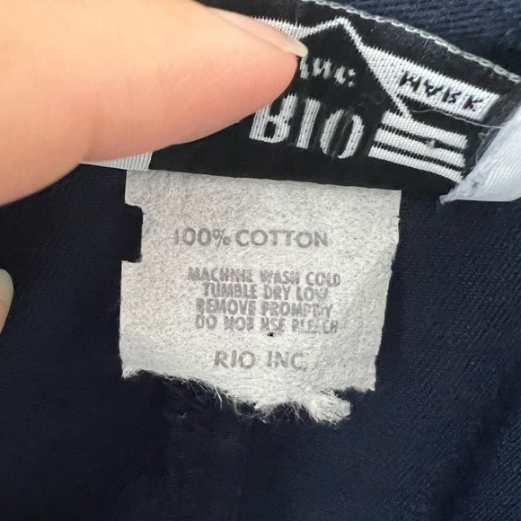 Vintage Rio Rhinestone Embellished Navy Jumpsuit - Picture 10 of 11